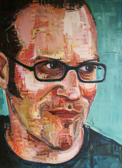 Gavin Shettler artwork portrait by Oregon artist Gwenn Seemel