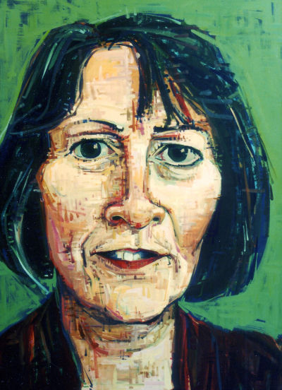 Signe Lawrence artwork portrait by Oregon artist Gwenn Seemel