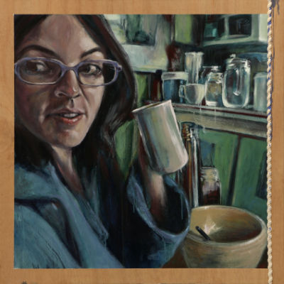 self-portrait Becca Bernstein
