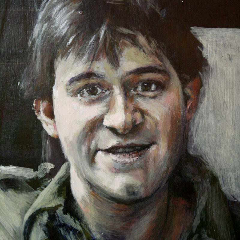 painterly portrait