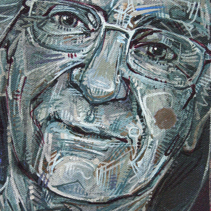 painterly portrait