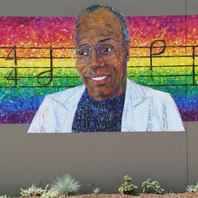 Kirk Reeves mural in Portland, Oregon
