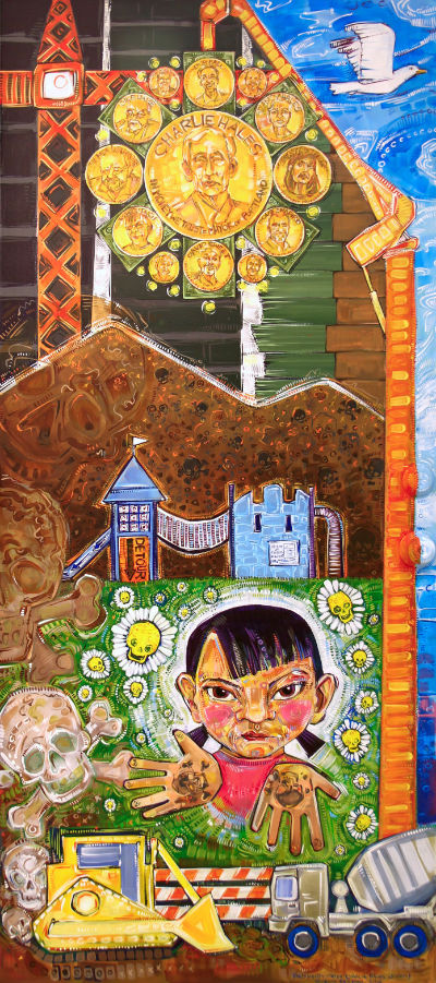 public art about the rental housing crisis in the United States