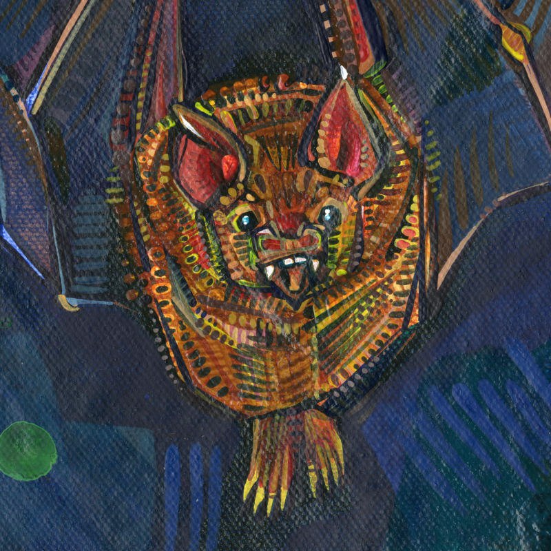 bat painting