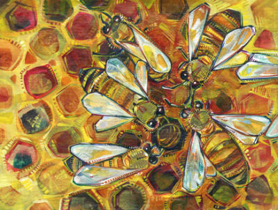 abeilles art