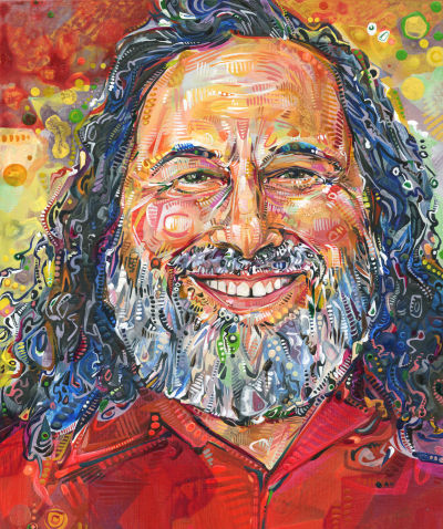 Richard Speer portrait peint par Gwenn Seemel