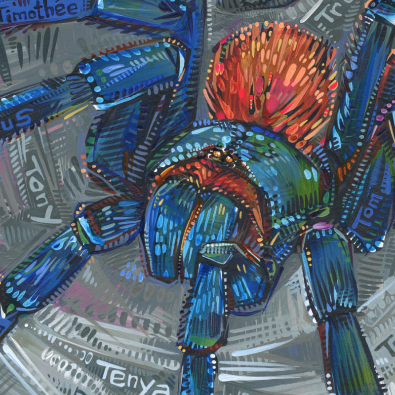 arachnid painting