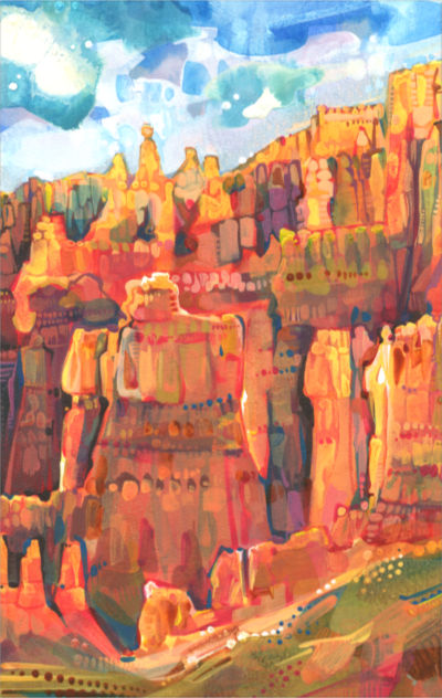 Bryce Canyon artwork by Gwenn Seemel
