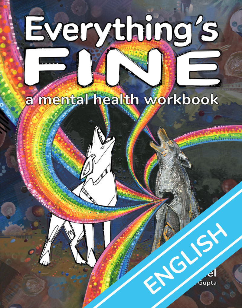 Eveyrthing’s Fine, Gwenn Seemel’s mental health coloring book