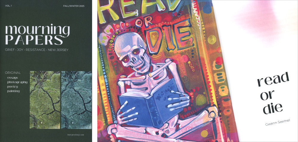 Mourning Papers, literary art magazine by Bury Me in NJ