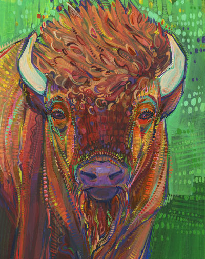 acheter de l&rsquo;art, bison