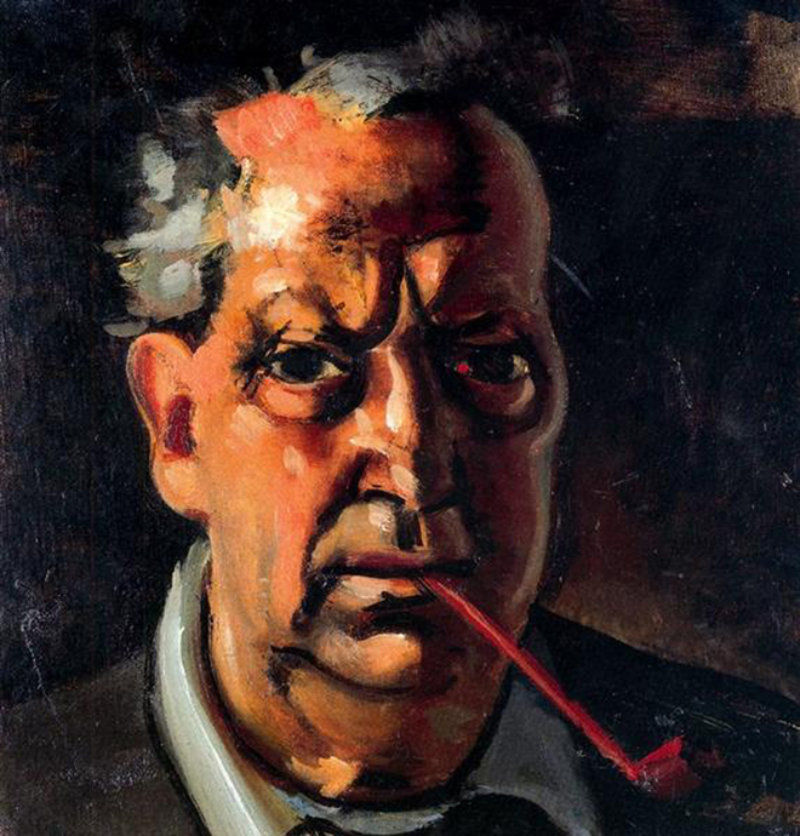 Andre Derain self-portrait 1953