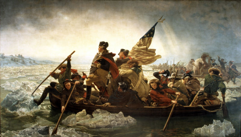 Emanuel Leutze&rsquo;s Washington Crossing the Delaware 1851