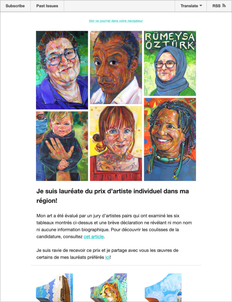 Gwenn Seemel newsletter