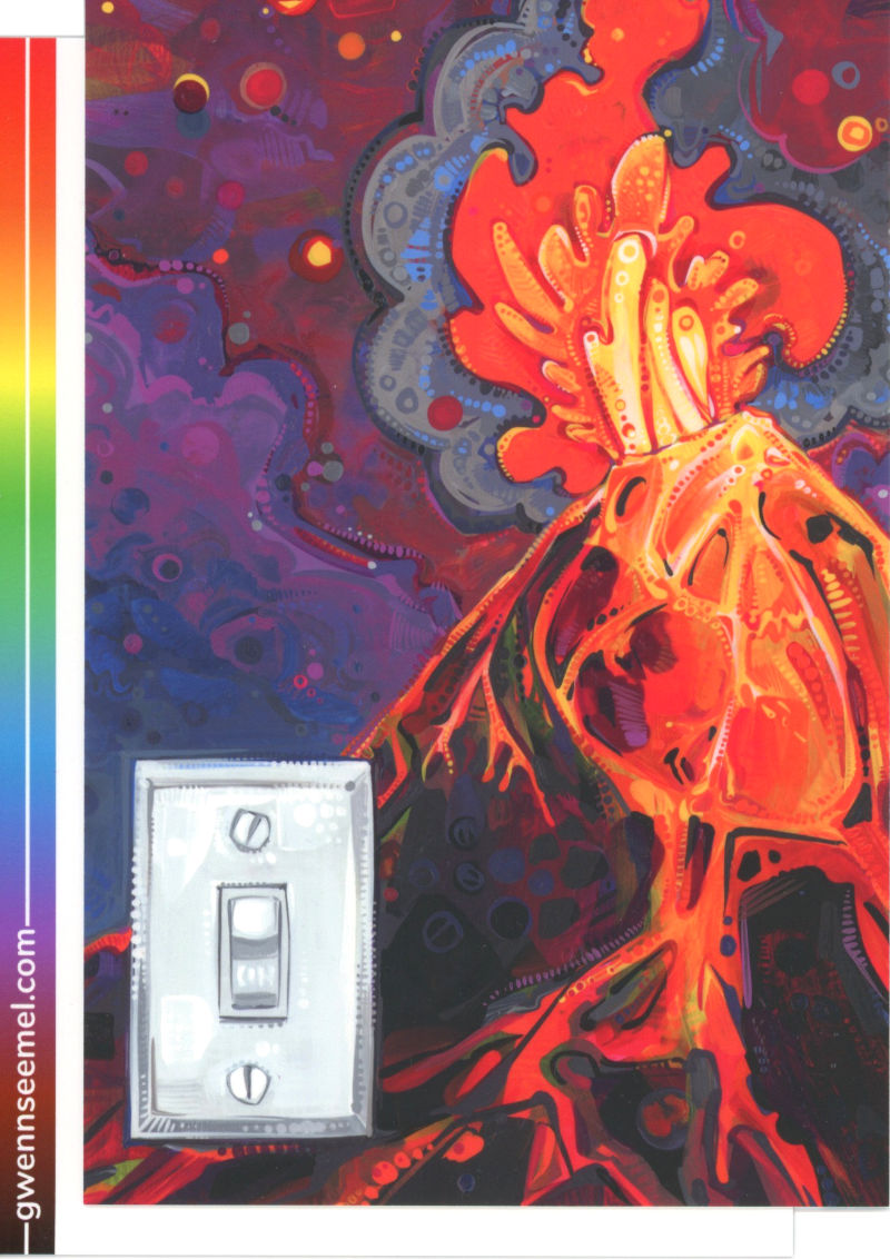 sticker club Gwenn Seemel art